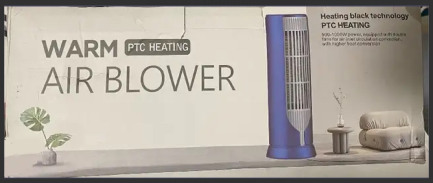 Warm Air Blower PTC Heating