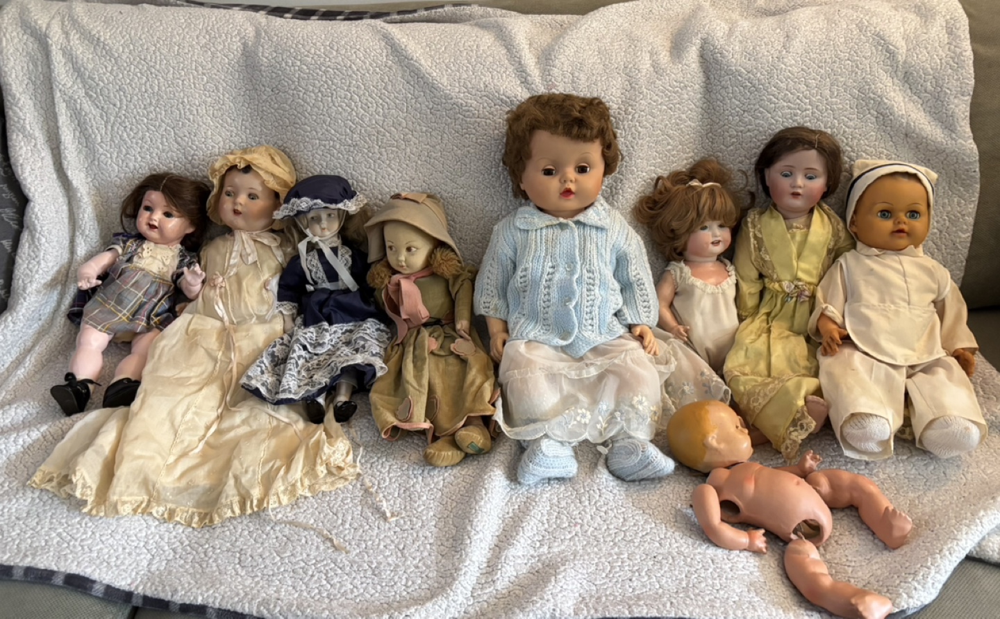 Collection of Vintage Dolls