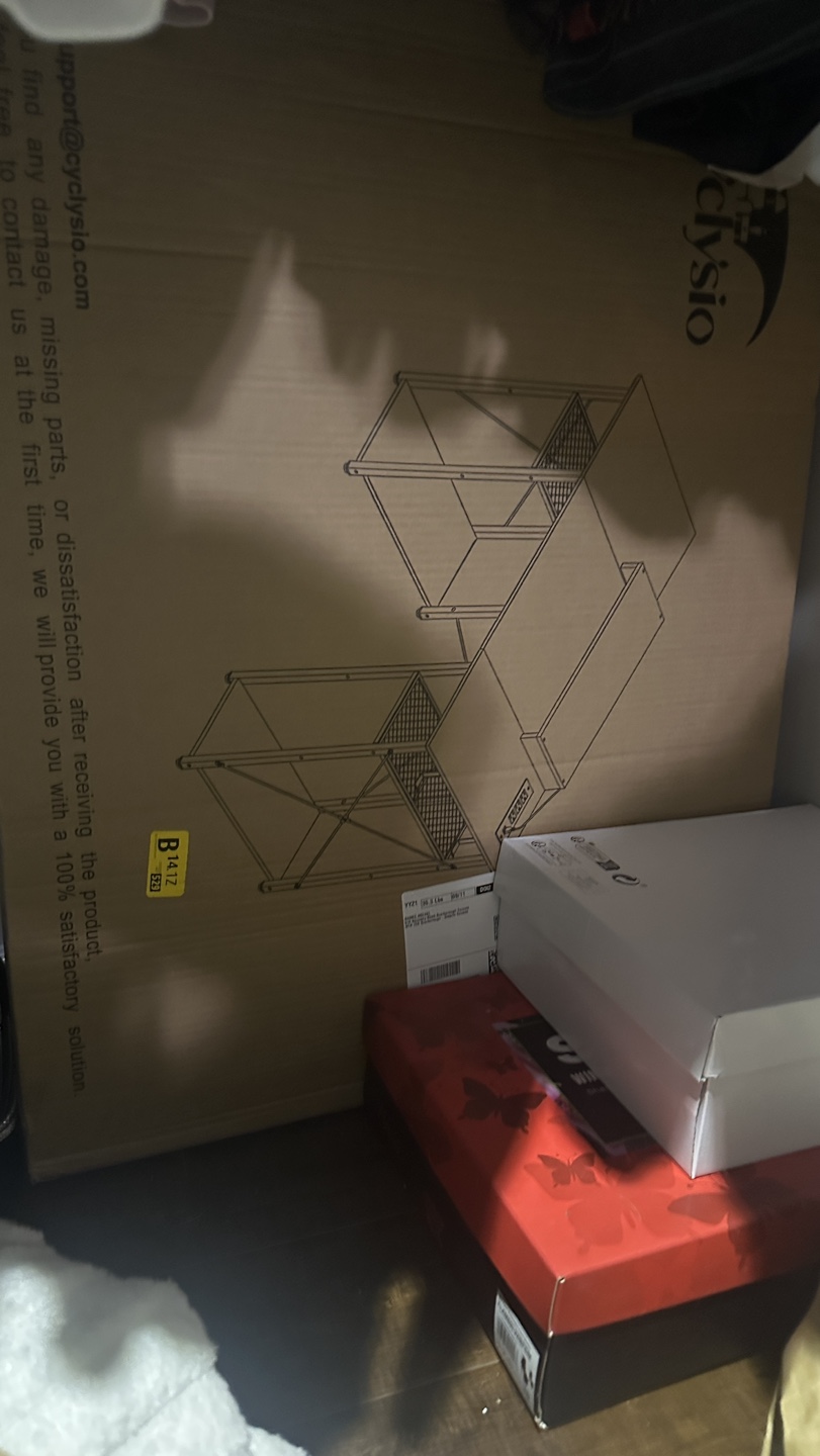 Gaming Desk with LED Lights and Storage Shelves - photo 4