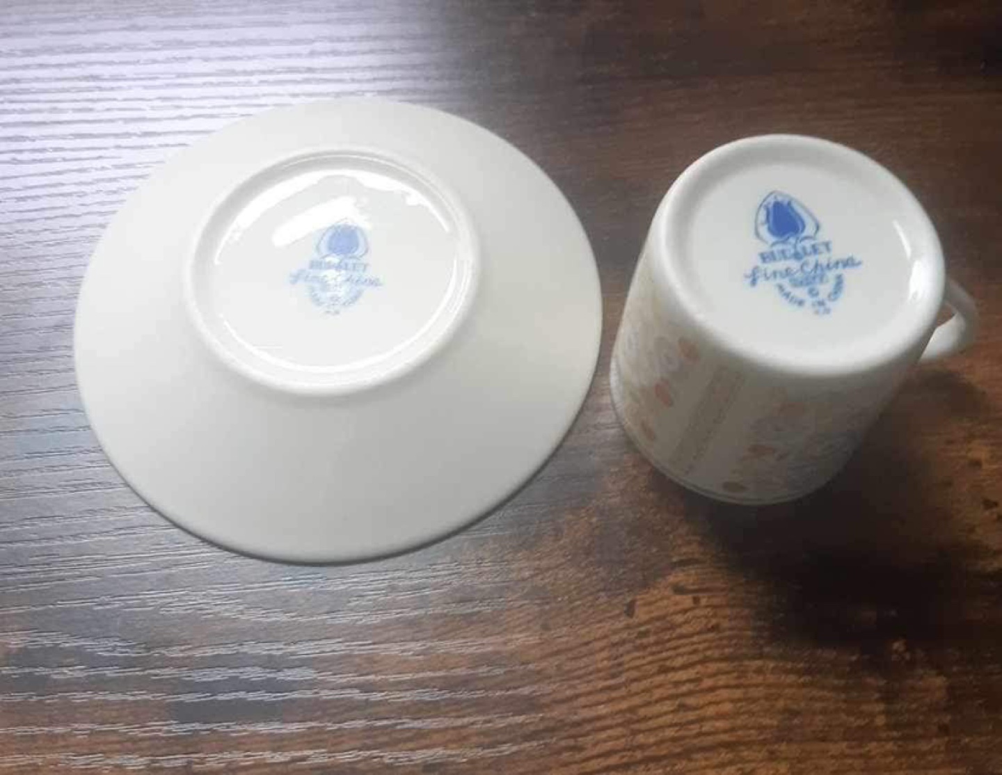Vintage Shelley Fine China Expresso cups and Saucers Set of Six - photo 3