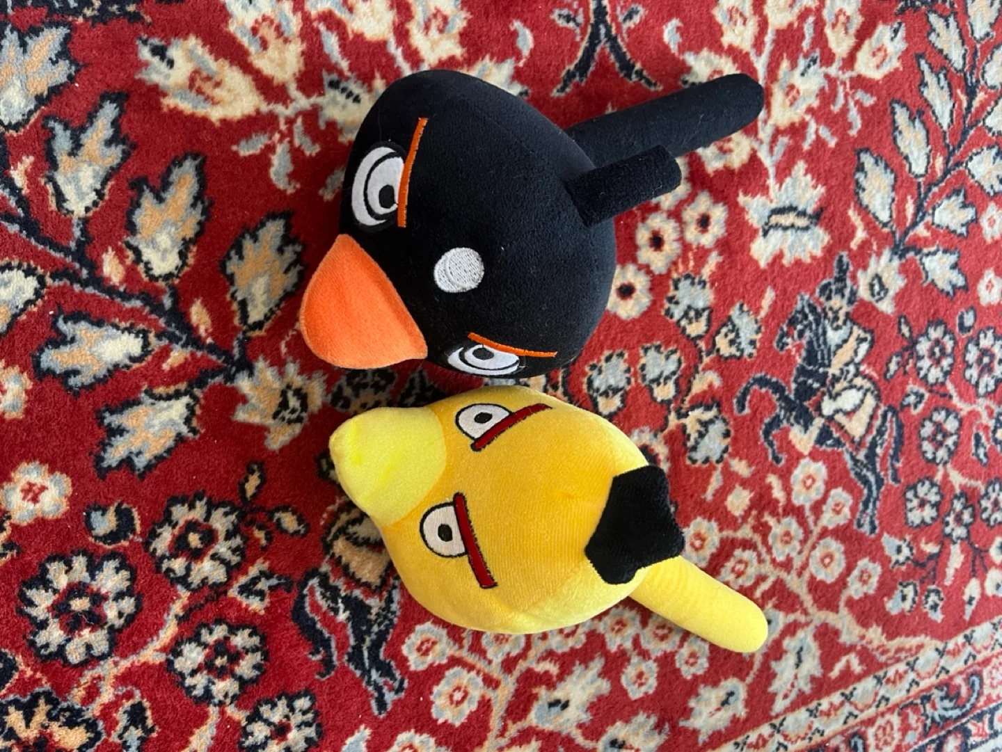 Angry Birds Plush Toys - Black and Yellow Birds thumbnail