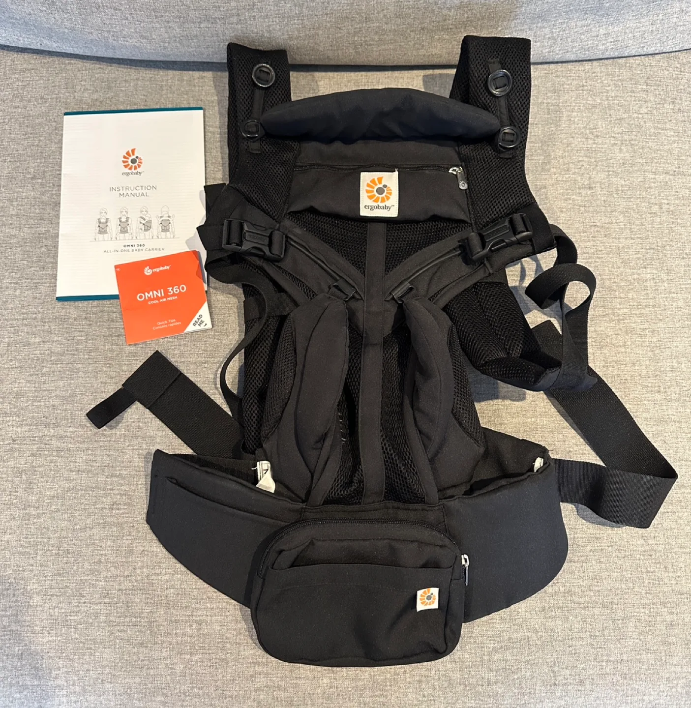 Ergobaby Omni 360 baby carrier- Cool Air Mesh image indicator(8)