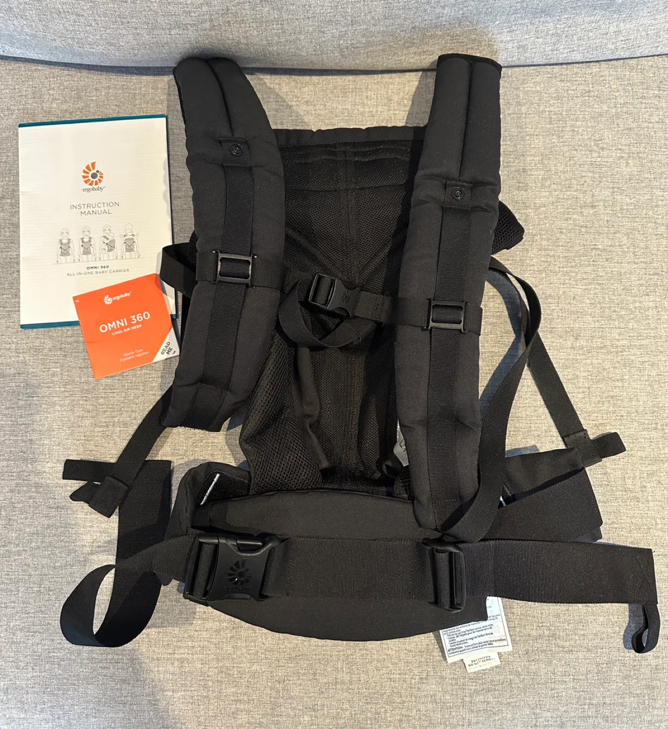 Ergobaby Omni 360 baby carrier- Cool Air Mesh image indicator(9)