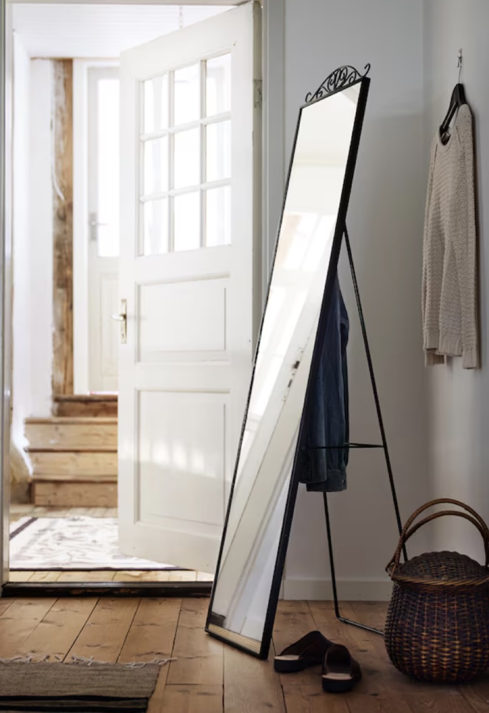 IKEA Full-Length Mirror with Stand - photo 2