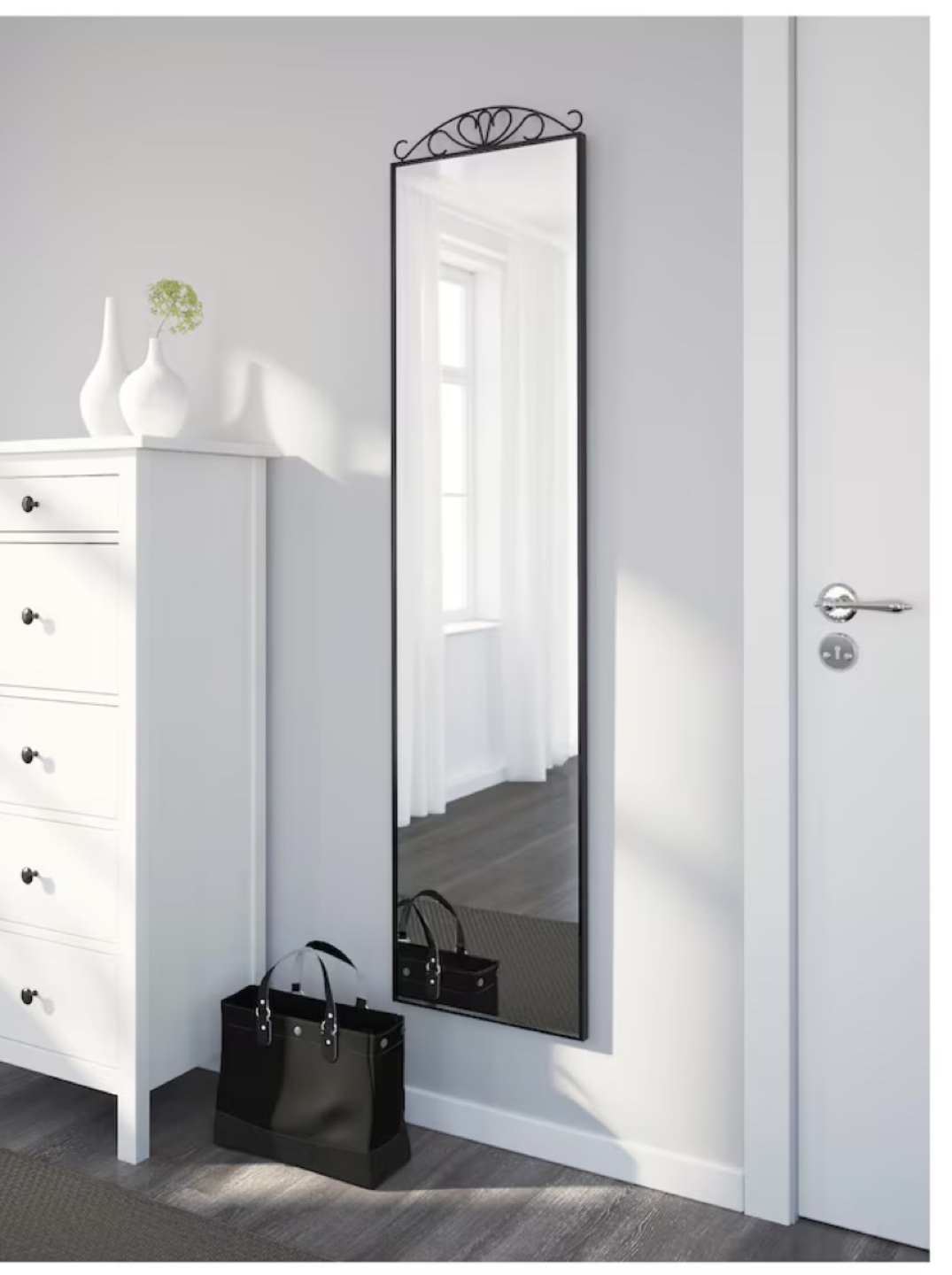 IKEA Full-Length Mirror with Stand - photo 4