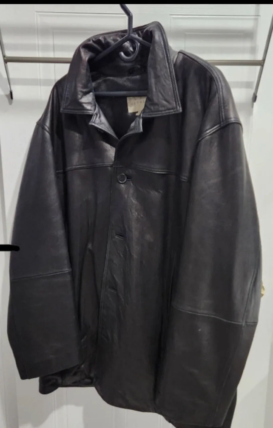 Men's Retreat Leather Jacket - Size L image indicator(2)