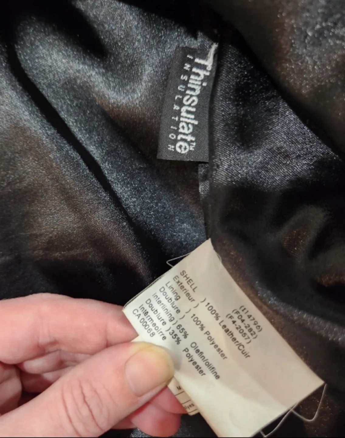 Men's Retreat Leather Jacket - Size L image indicator(4)