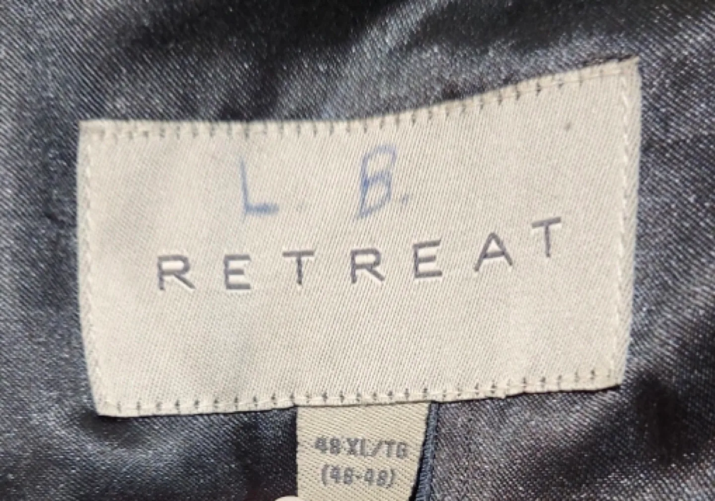 Men's Retreat Leather Jacket - Size L image indicator(3)