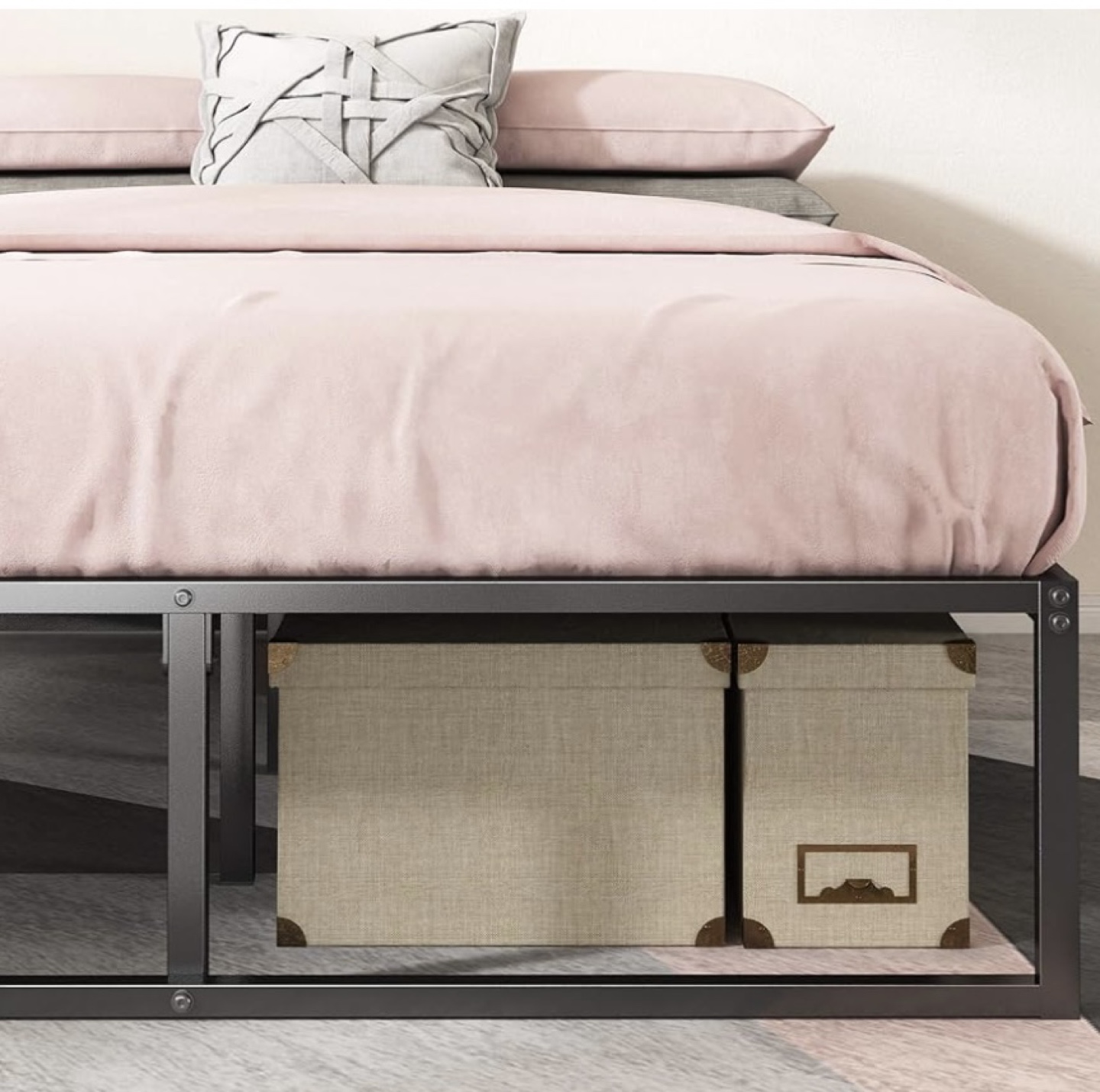 Queen Metal Bed Frame - photo 3