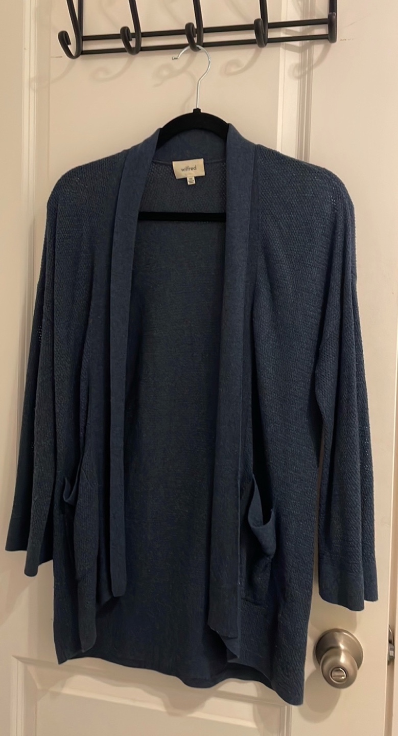 Aritzia Wilfred Coppernic Sweater Cardigan - Size XXS