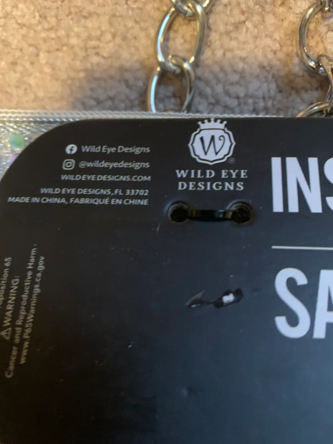 NEW - Insulated Wine Tote Bag with Stopper  (Wild Eye Designs) image indicator(5)