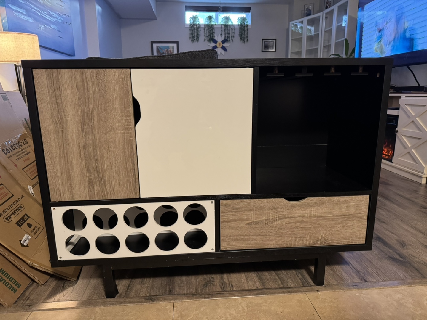 Mid-Century Modern Bar Cabinet