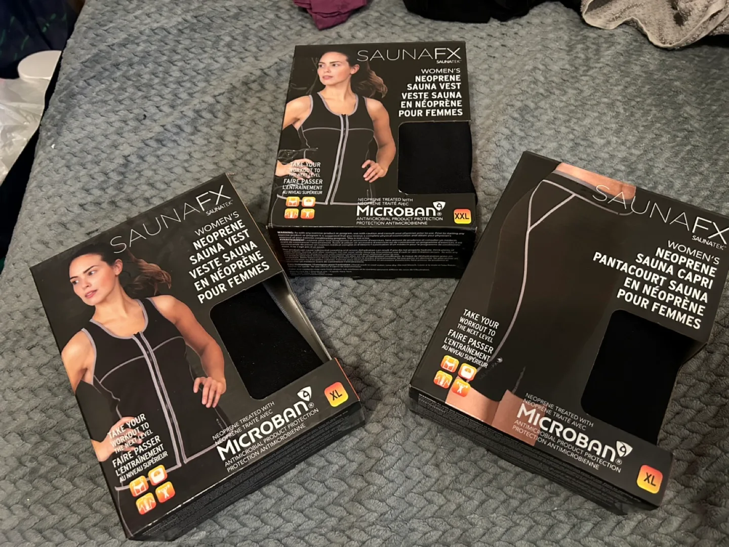 SaunaFX neoprene vests and pants thumbnail