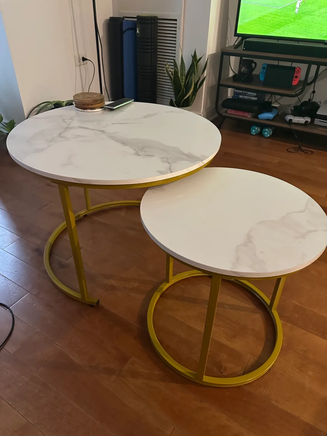 Nesting Marble Top Coffee Tables image indicator(2)