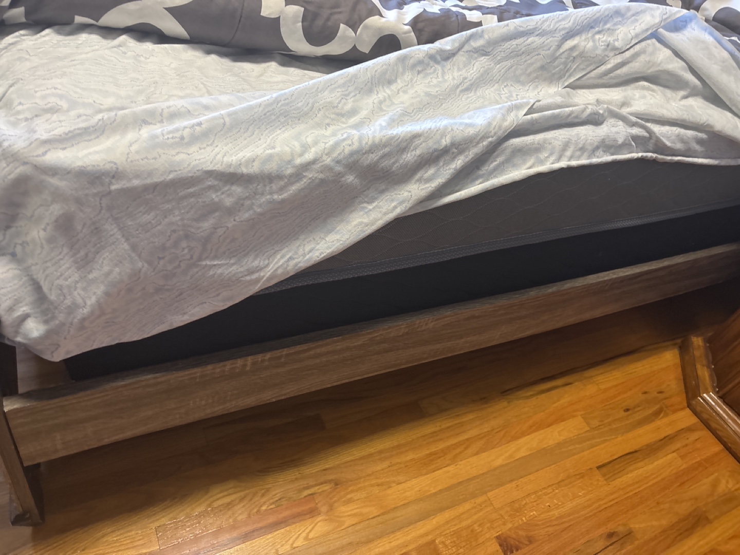 IKEA Queen Size Bed Frame with mattress - photo 4
