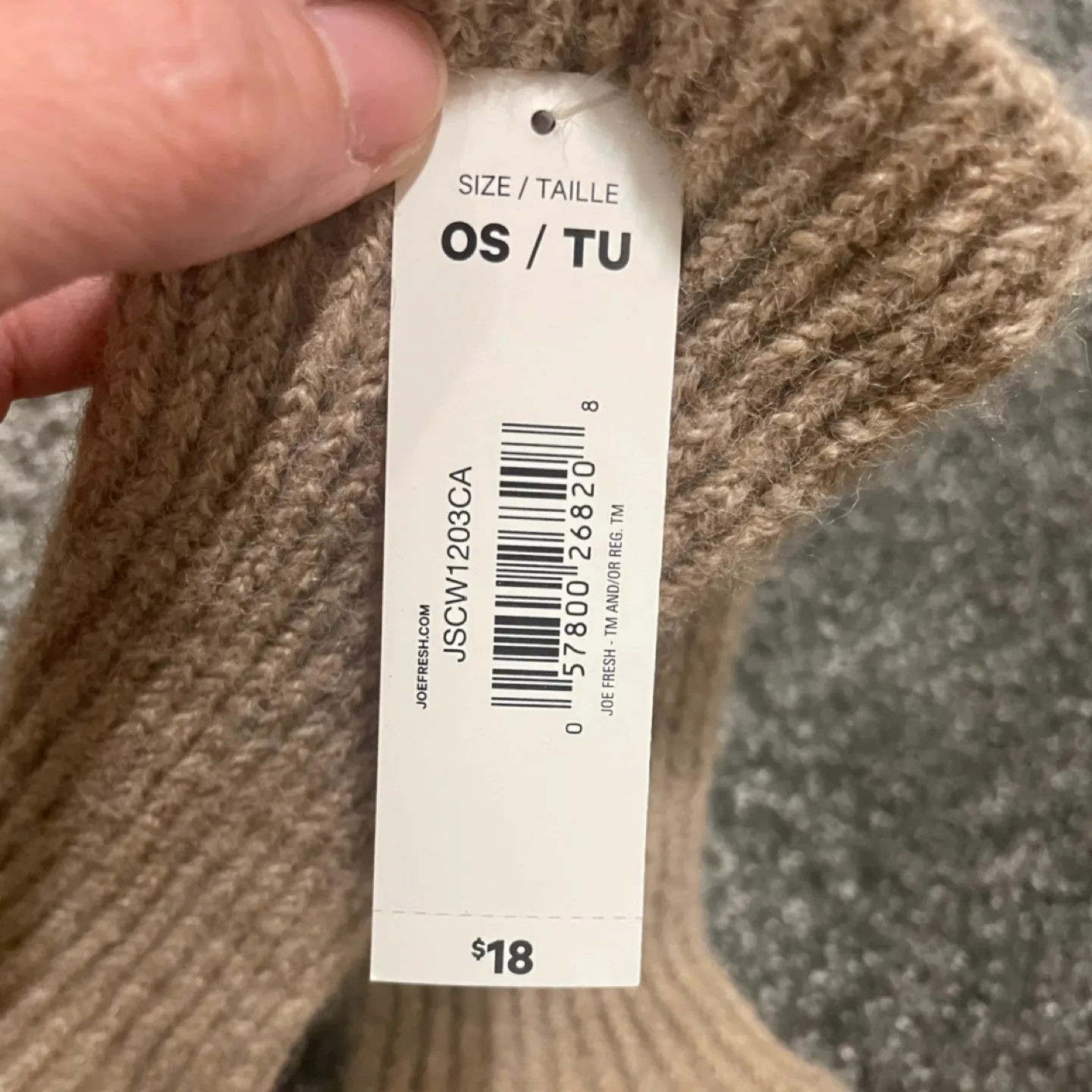 Joe Fresh Brand New with Tags Cozy Mittens image indicator(3)