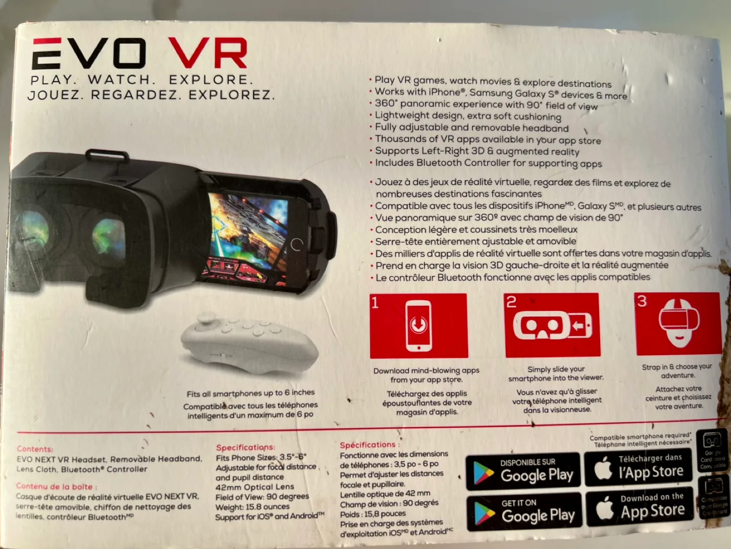 #freecycle EVO VR Virtual Reality Headset image indicator(3)