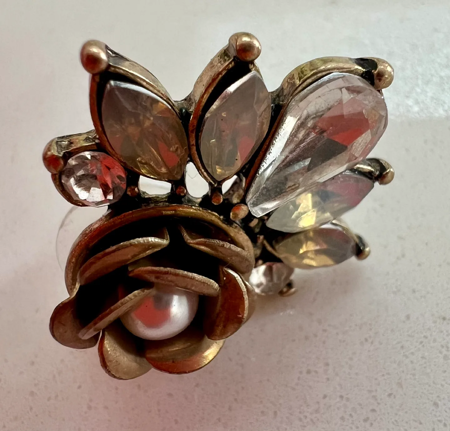 💌 Vintage Bohemian 1960/70’s Rose Earrings image indicator(8)