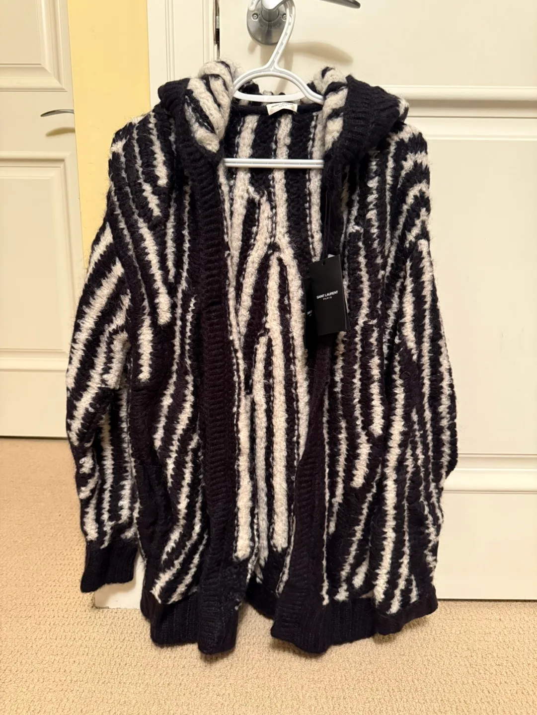 Saint Laurent Paris  Hooded Cardigan - Size XS thumbnail