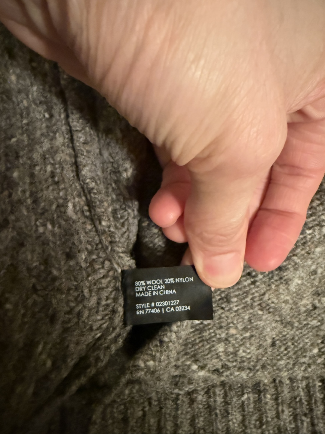 Club Monaco Grey Zip-Up Sweater - XS - photo 5