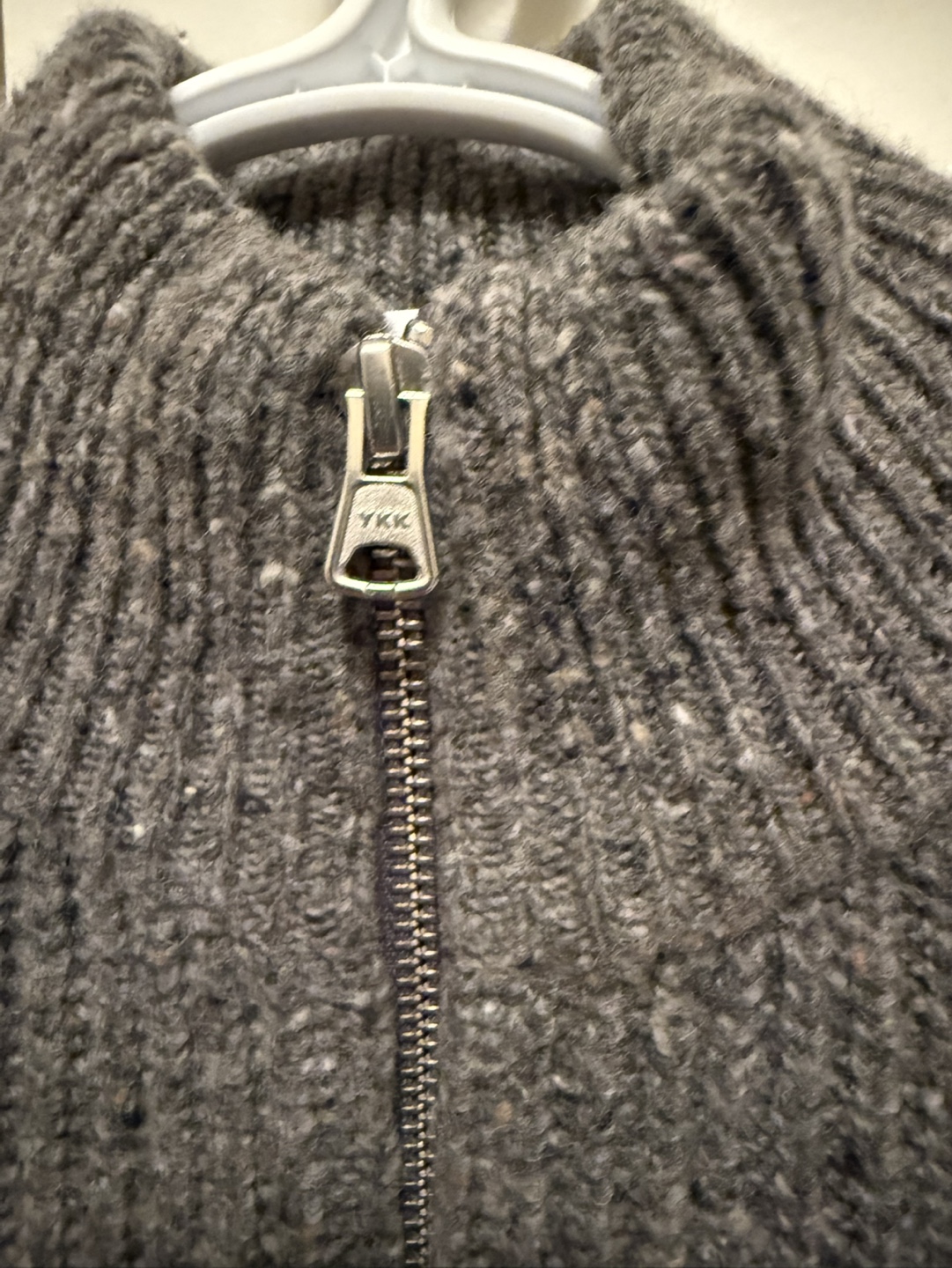 Club Monaco Grey Zip-Up Sweater - XS - photo 3