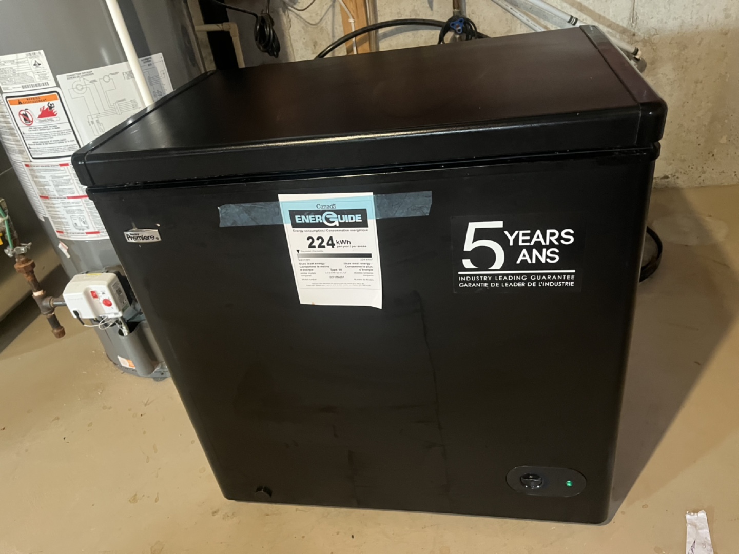 Danby 5 cu. ft. Compact Chest Freezer