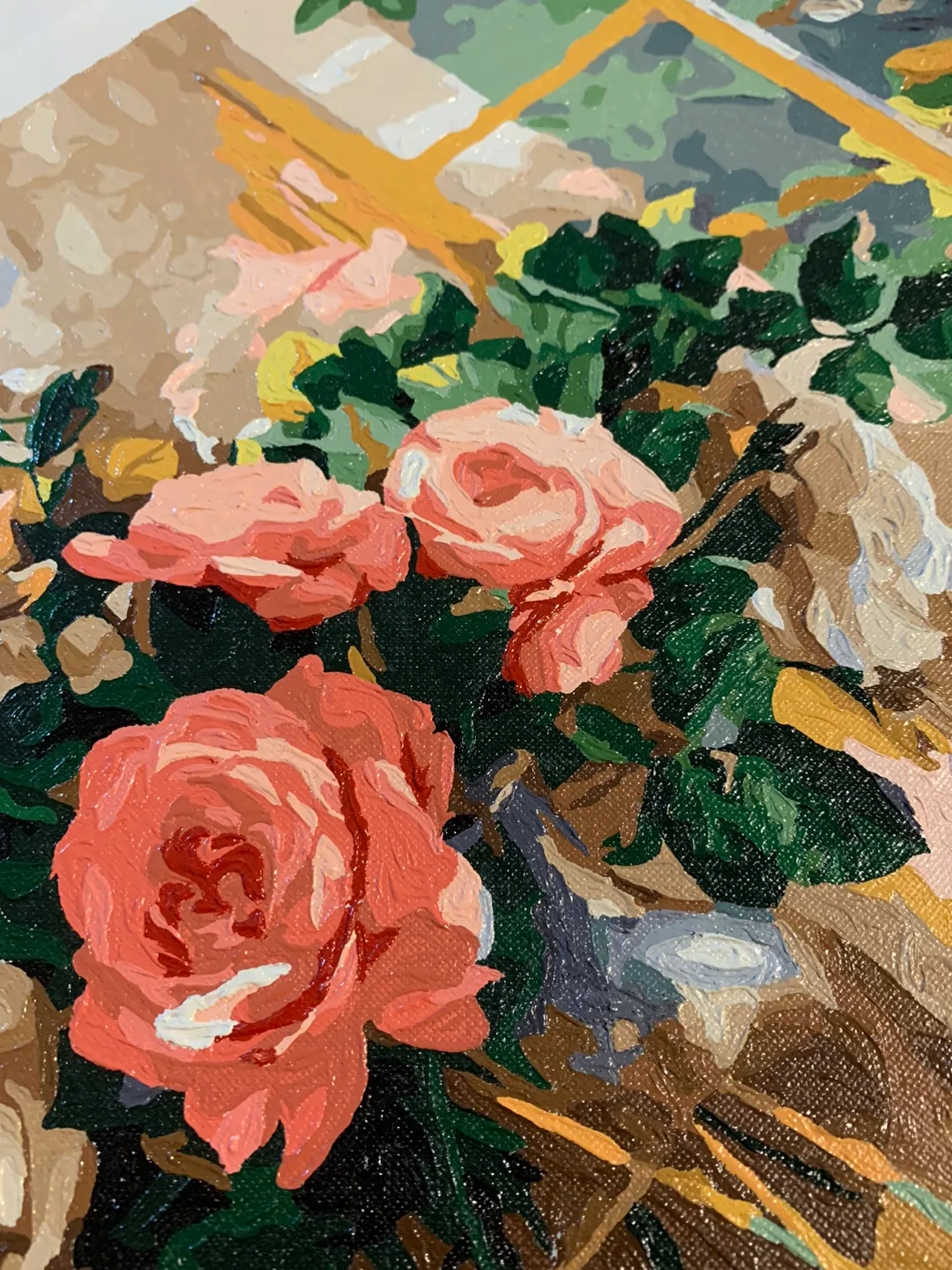 Oil paint-painting on canvas image indicator(3)