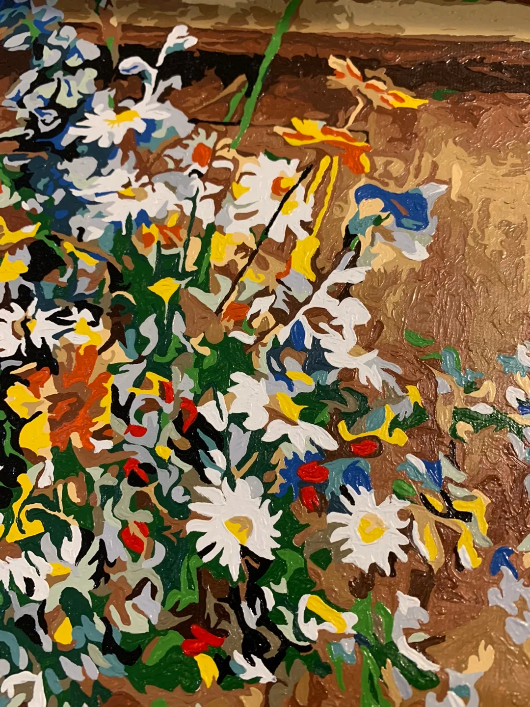 Oil paint-painting on canvas image indicator(3)