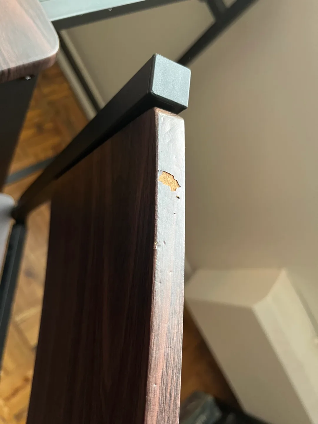 5-Piece Dining Set with Bench (Walnut/Black) image indicator(3)