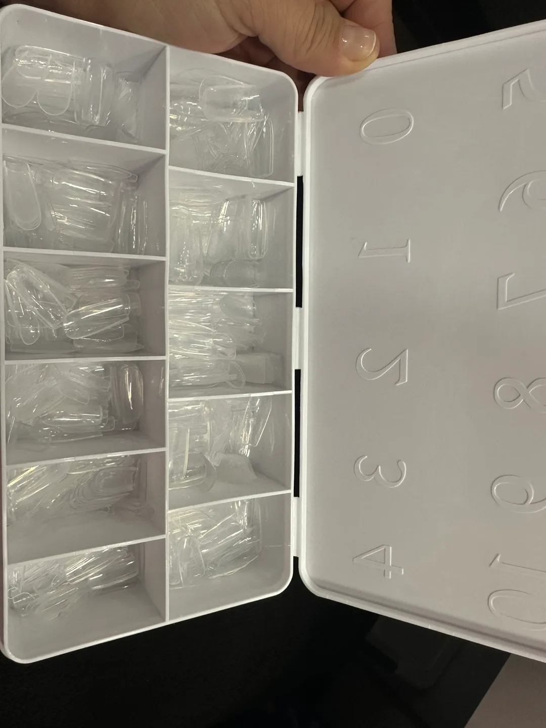 Clara Colors Soft Gel Tips - Medium Square - 530 pcs image indicator(3)