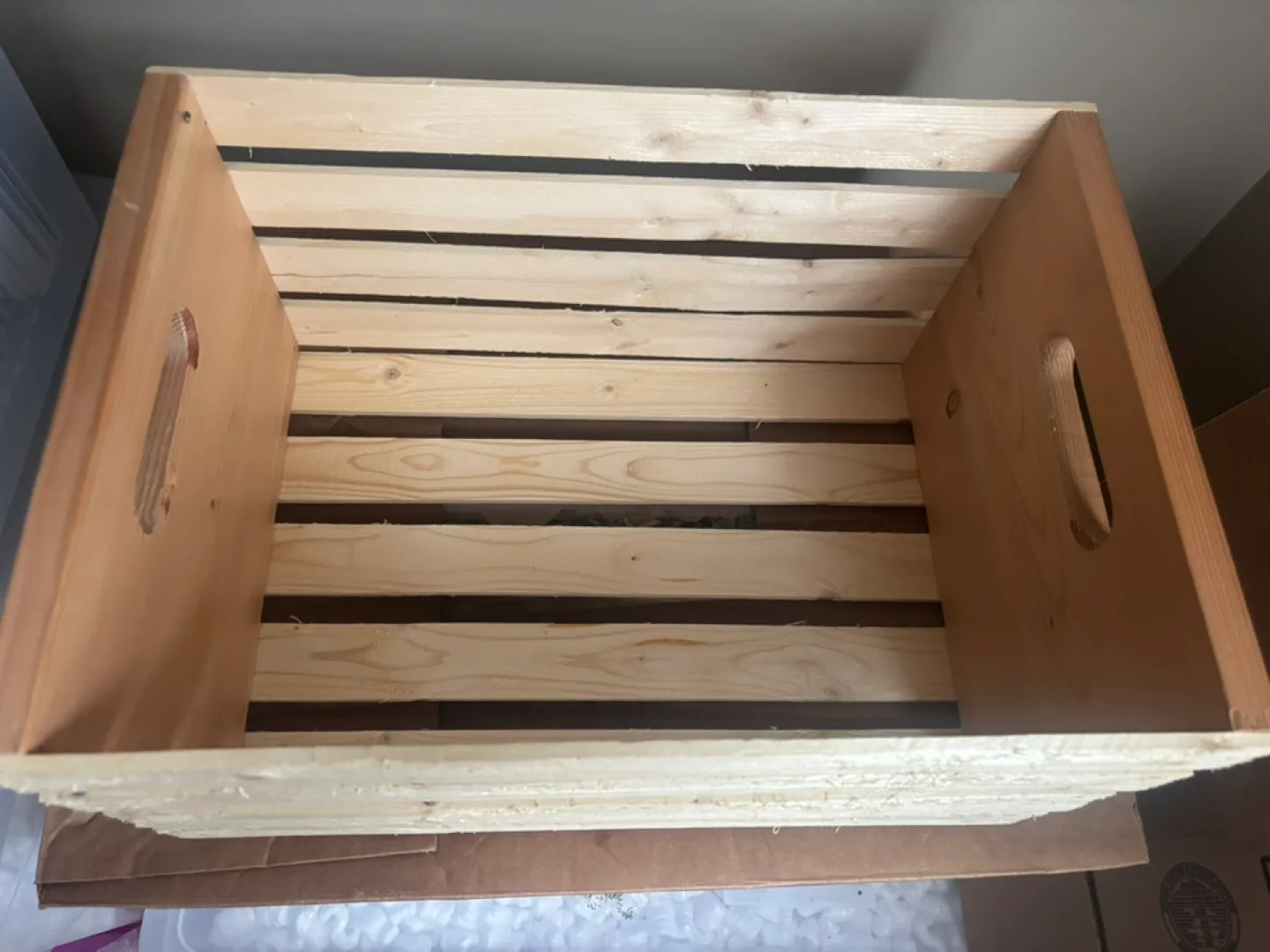 Set of Three Wooden Crates image indicator(4)