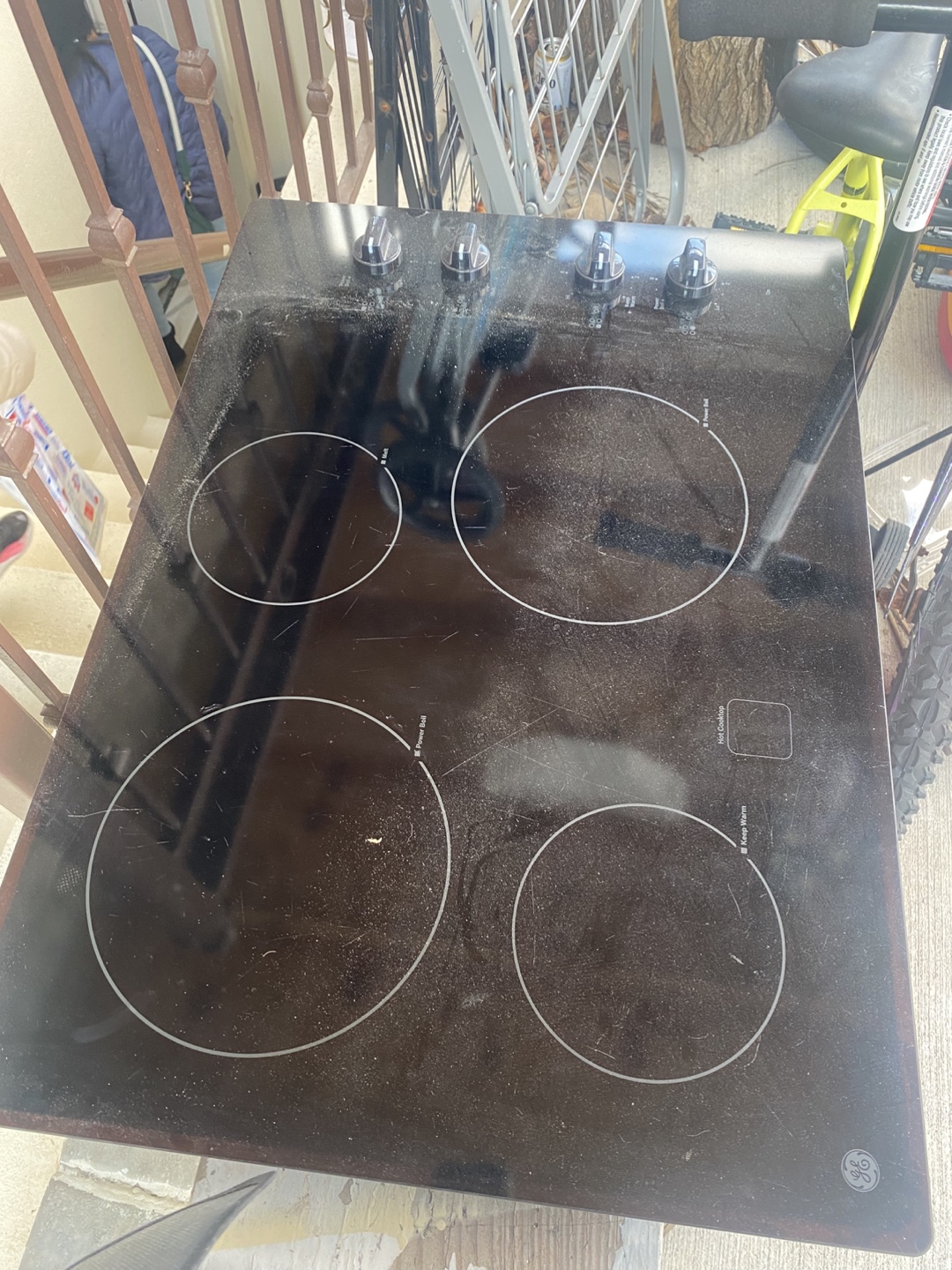 GE Profile 4-Burner Electric Cooktop