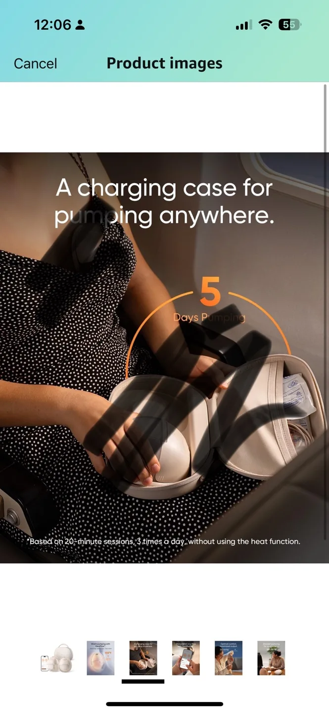 Brand New & Sealed Eufy Breast Pump S1 image indicator(5)