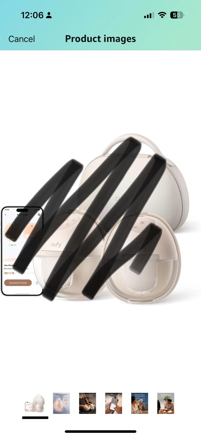 Brand New & Sealed Eufy Breast Pump S1 image indicator(3)