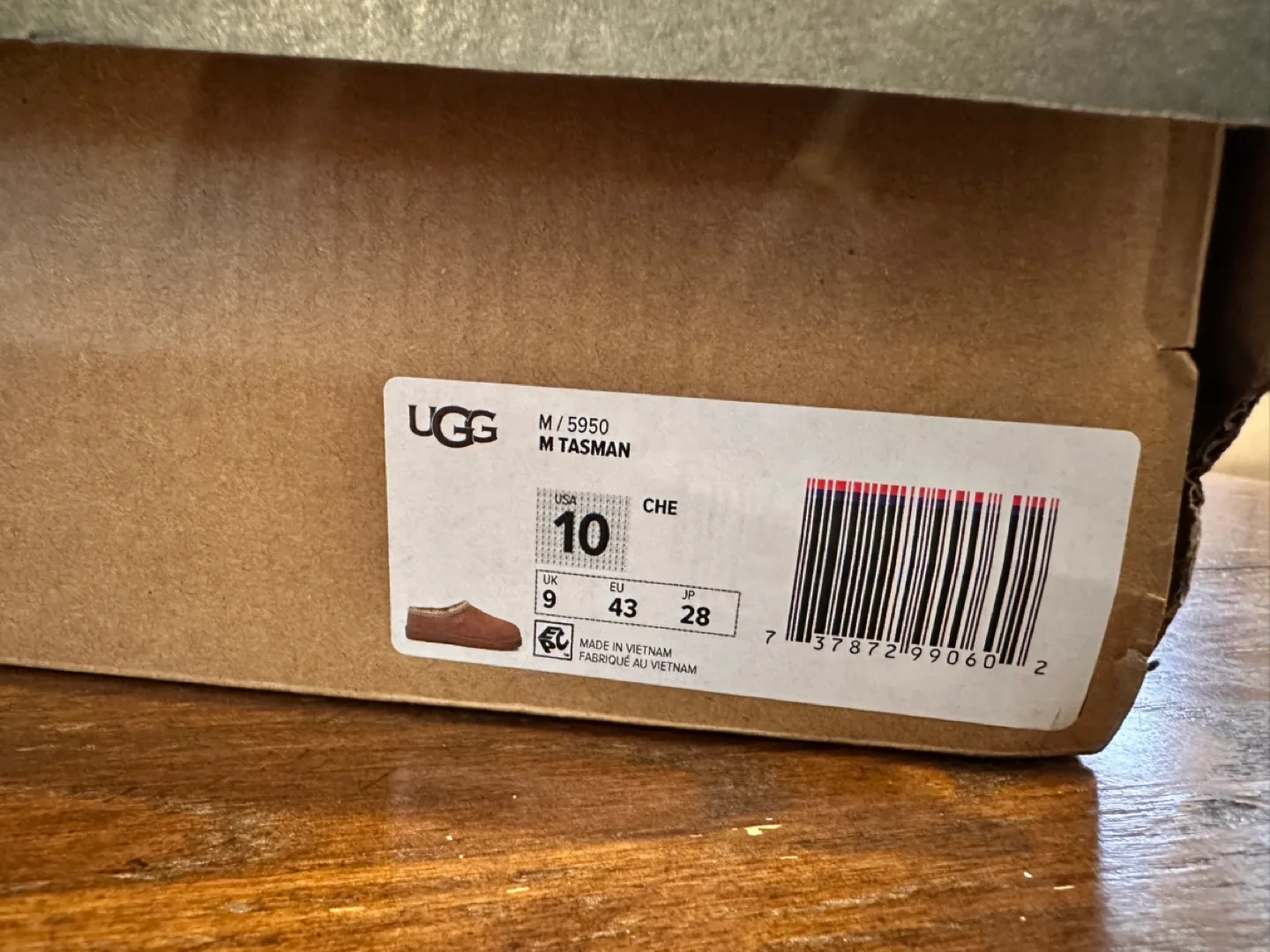Brand New UGG Tasman Slippers - Size 10 Men's image indicator(5)