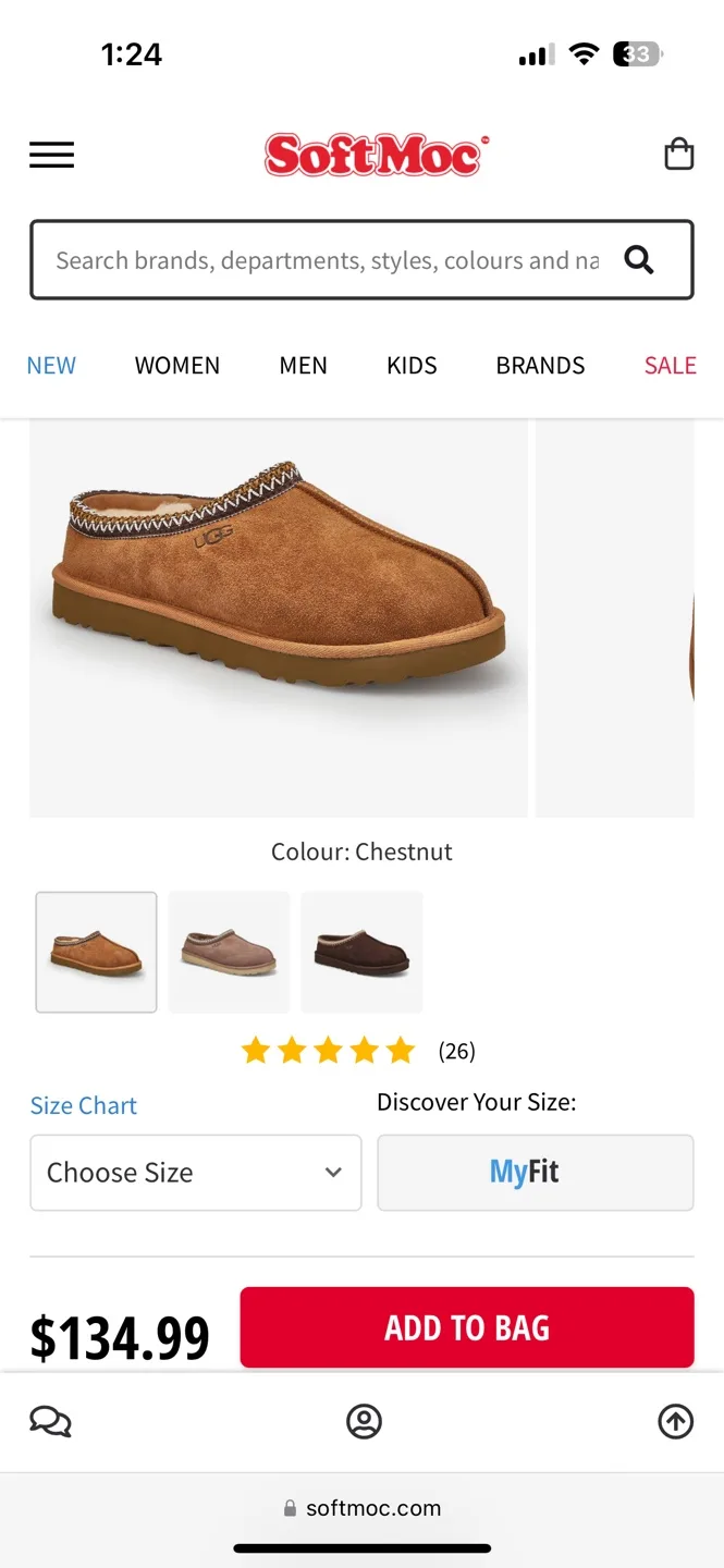 Brand New UGG Tasman Slippers - Size 10 Men's image indicator(6)