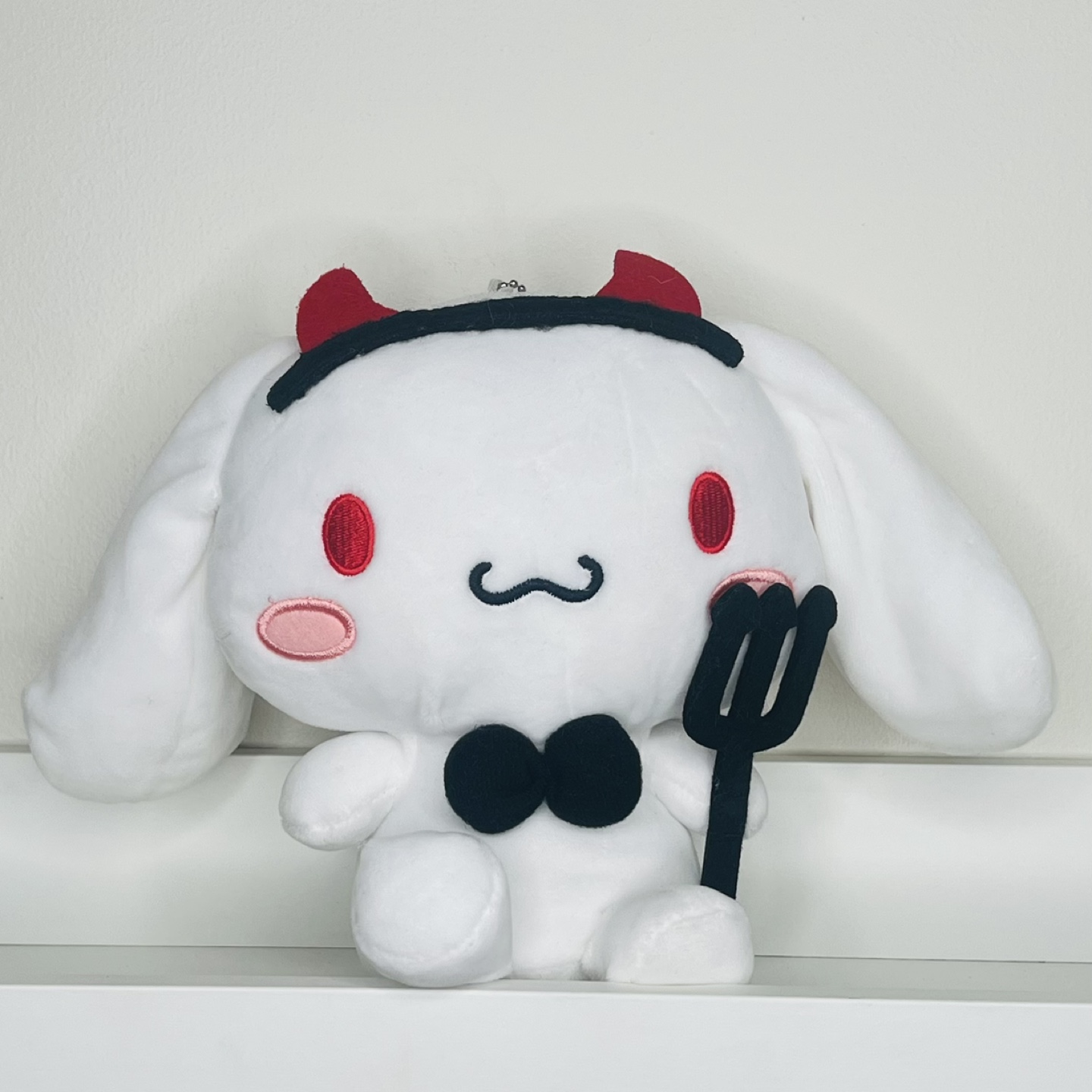 Cinnamoroll Devil Plush Keychain