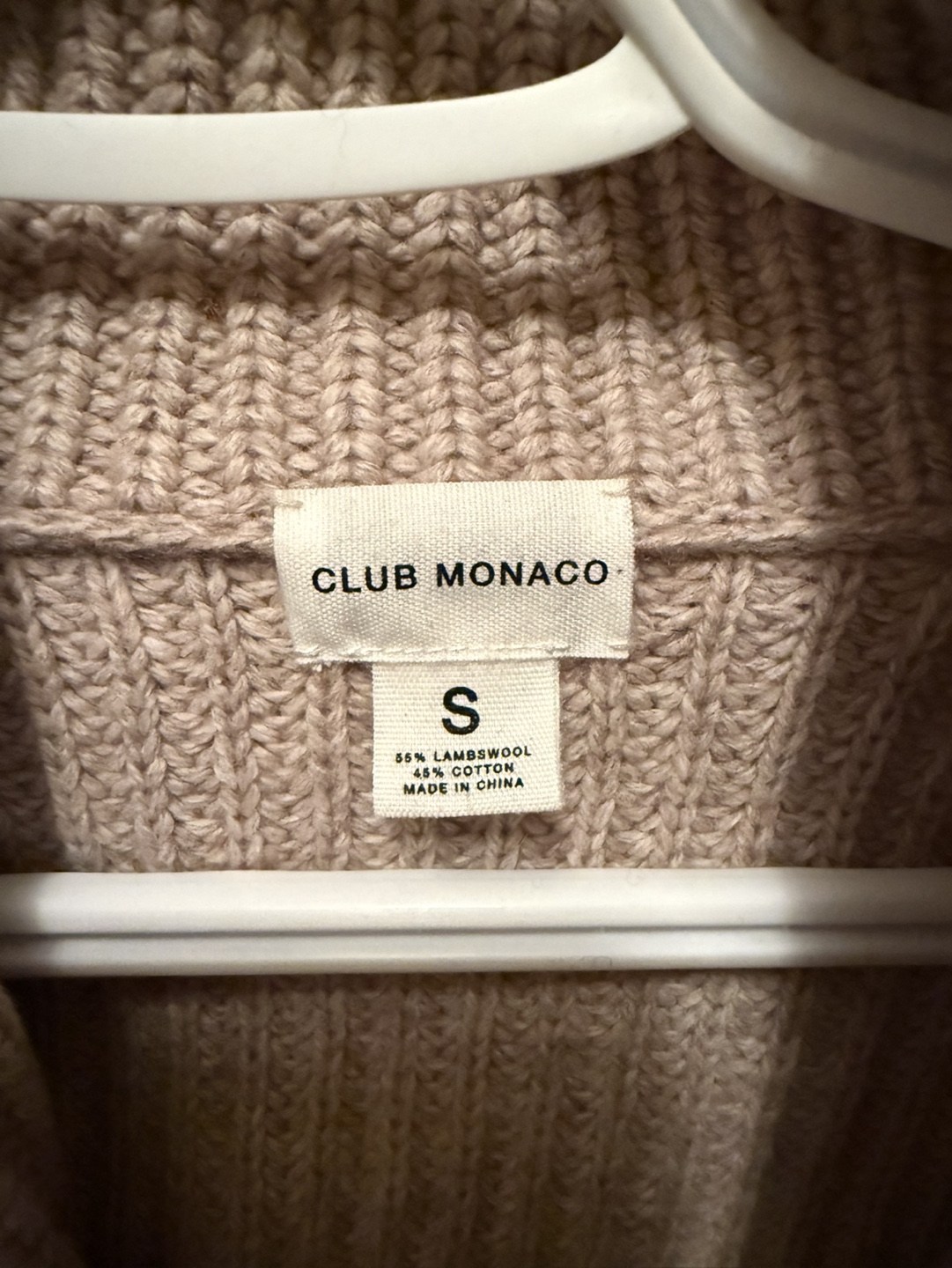 Club Monaco Men's Wool Cardigan Sweater - Size Small - photo 4