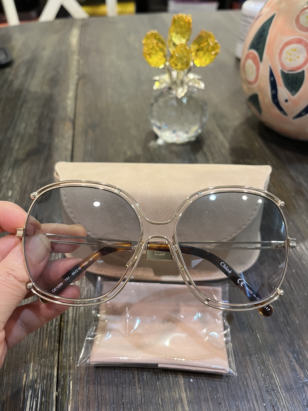 Chloé Sunglasses with Case - photo 2