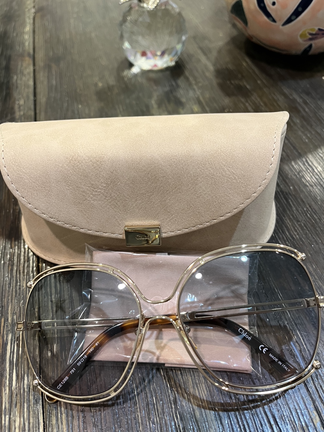 Chloé Sunglasses with Case