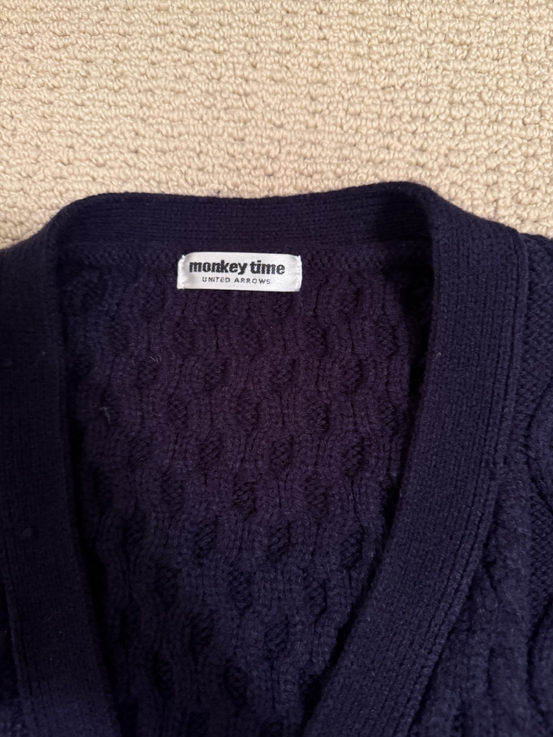 United Arrows Men's Cardigan - Size M - photo 3