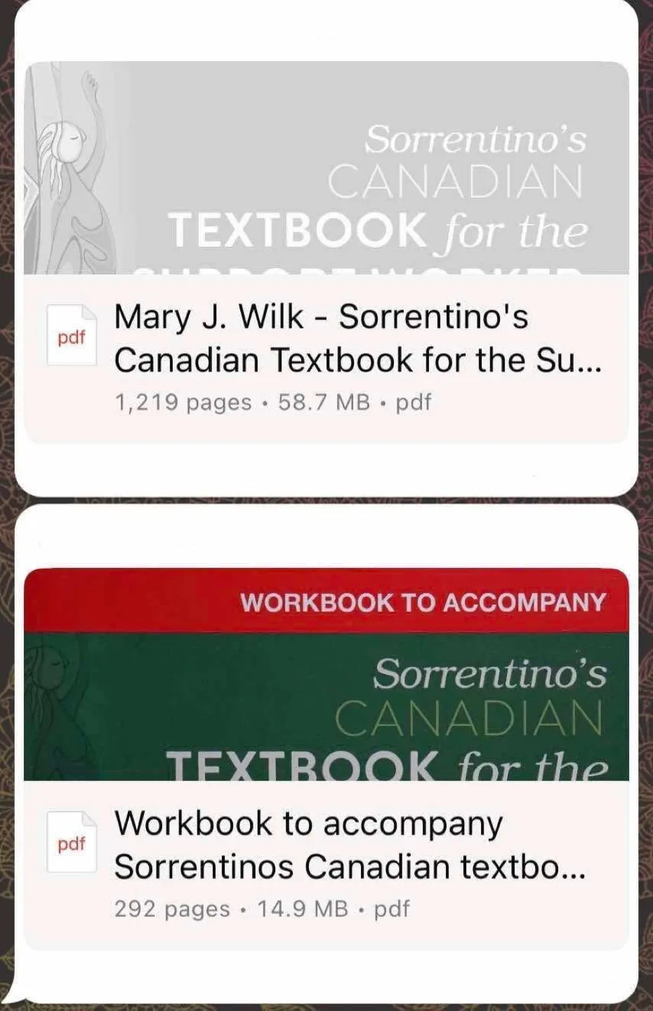 Sorrentino's Canadian Textbook for the Support Worker 5th Ed. image indicator(4)
