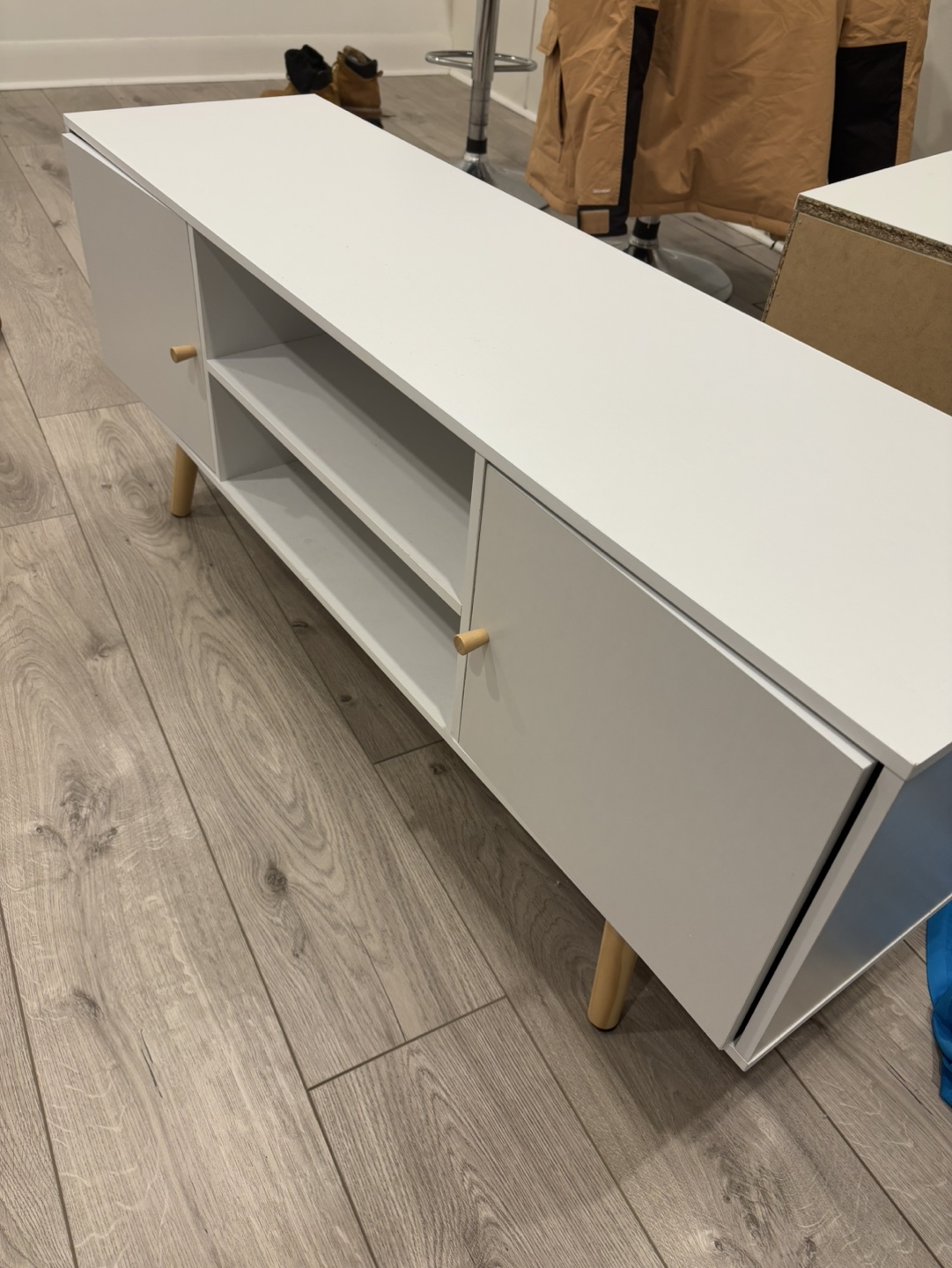 Modern TV Stand with Storage