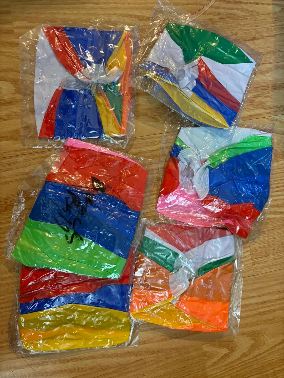 Lot of 8 Inflatable Beach Balls #ThriftyPicks image indicator(2)