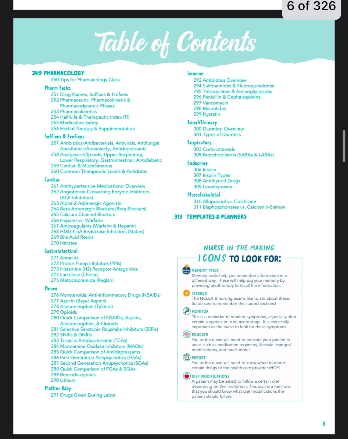 2024 Complete Nursing School Bundle Study Guide image indicator(4)