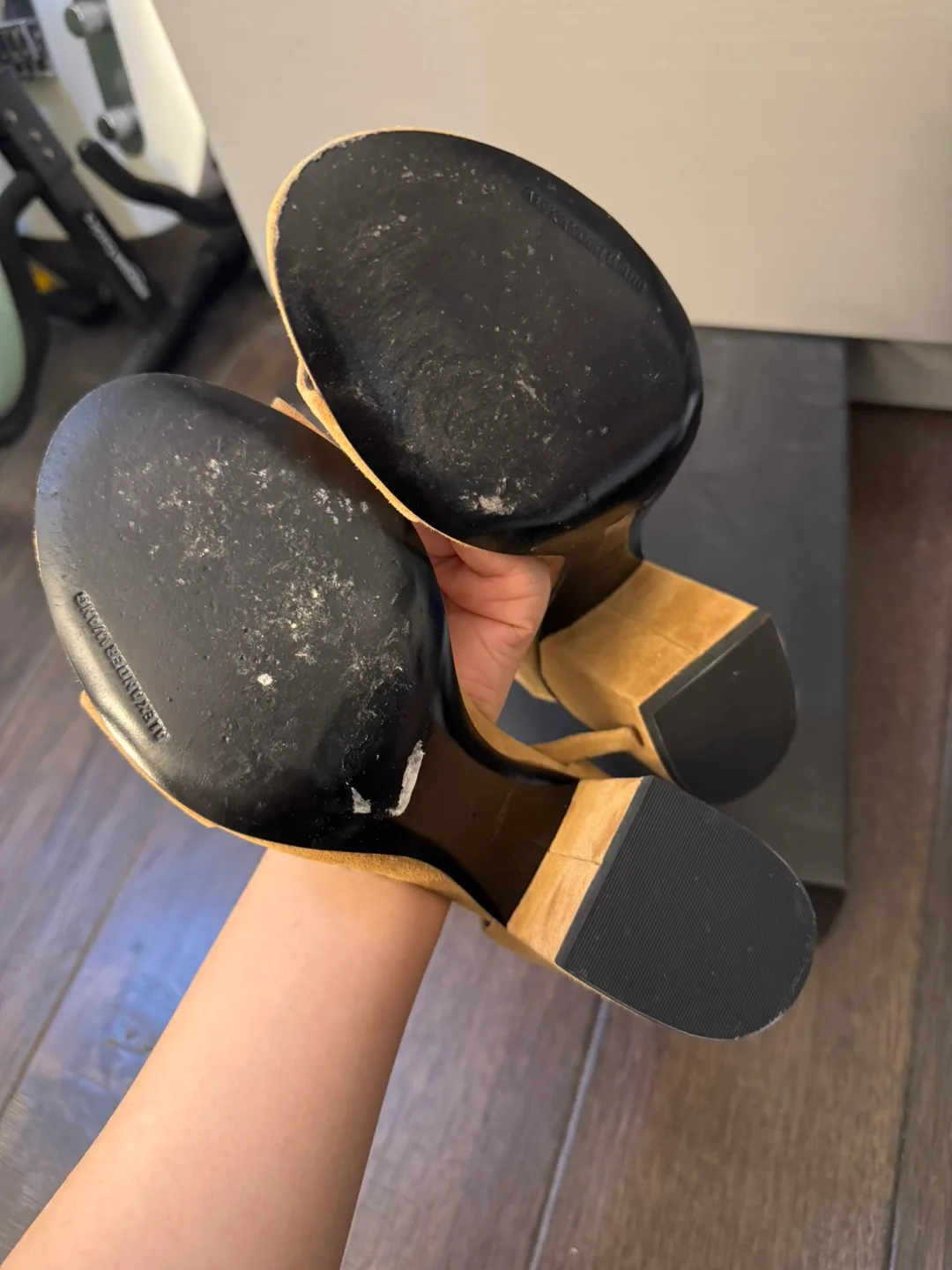 Alexander Wang Beige Suede Heels, size 36 image indicator(5)