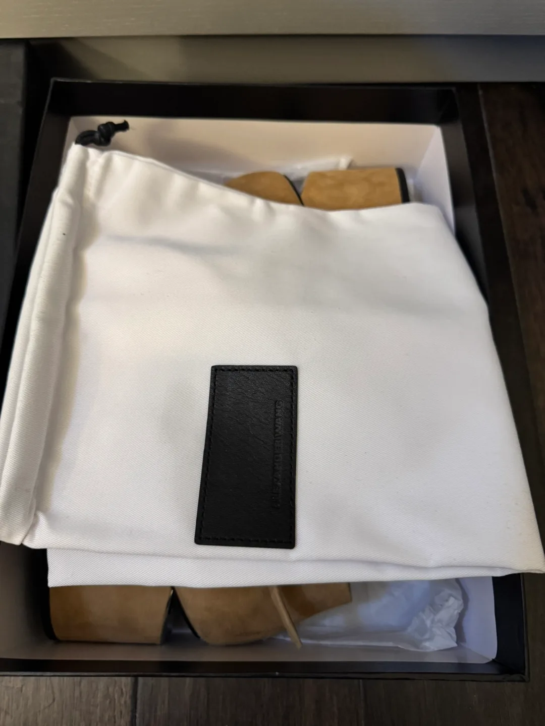 Alexander Wang Beige Suede Heels, size 36 image indicator(6)