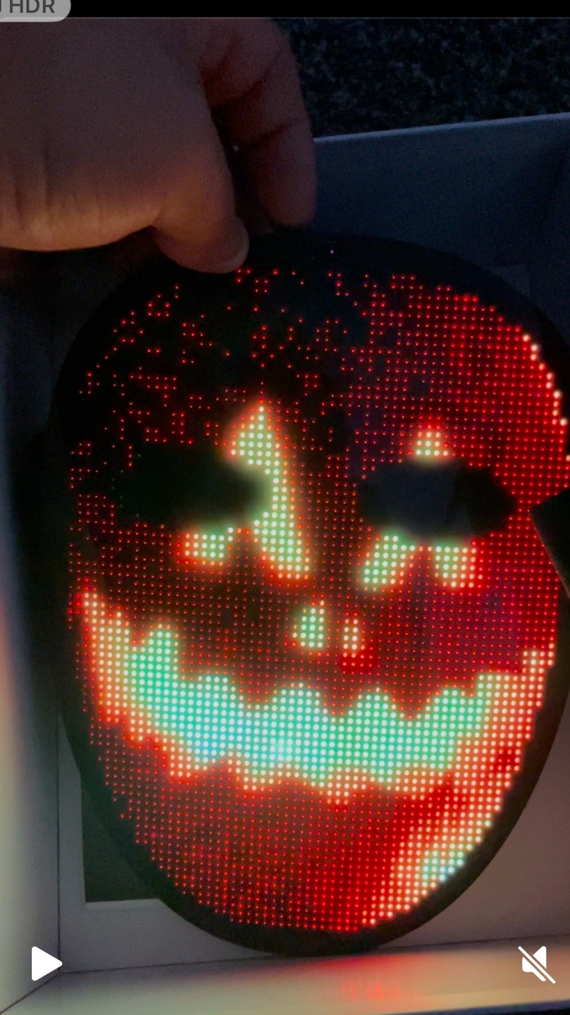 LED Light Up Mask - Halloween Costume Accessory - photo 4