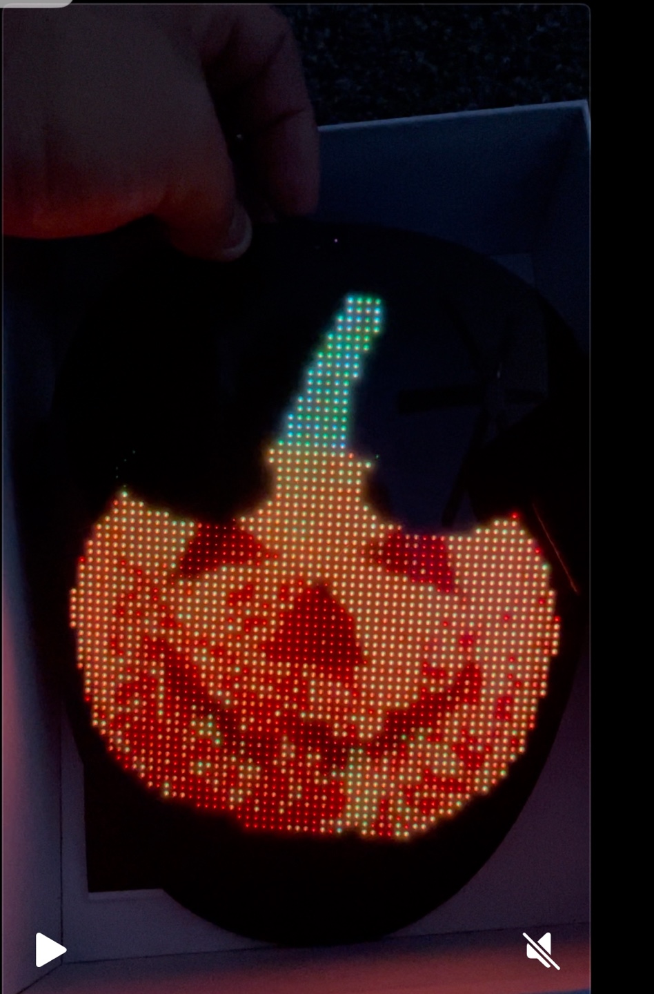 LED Light Up Mask - Halloween Costume Accessory - photo 3
