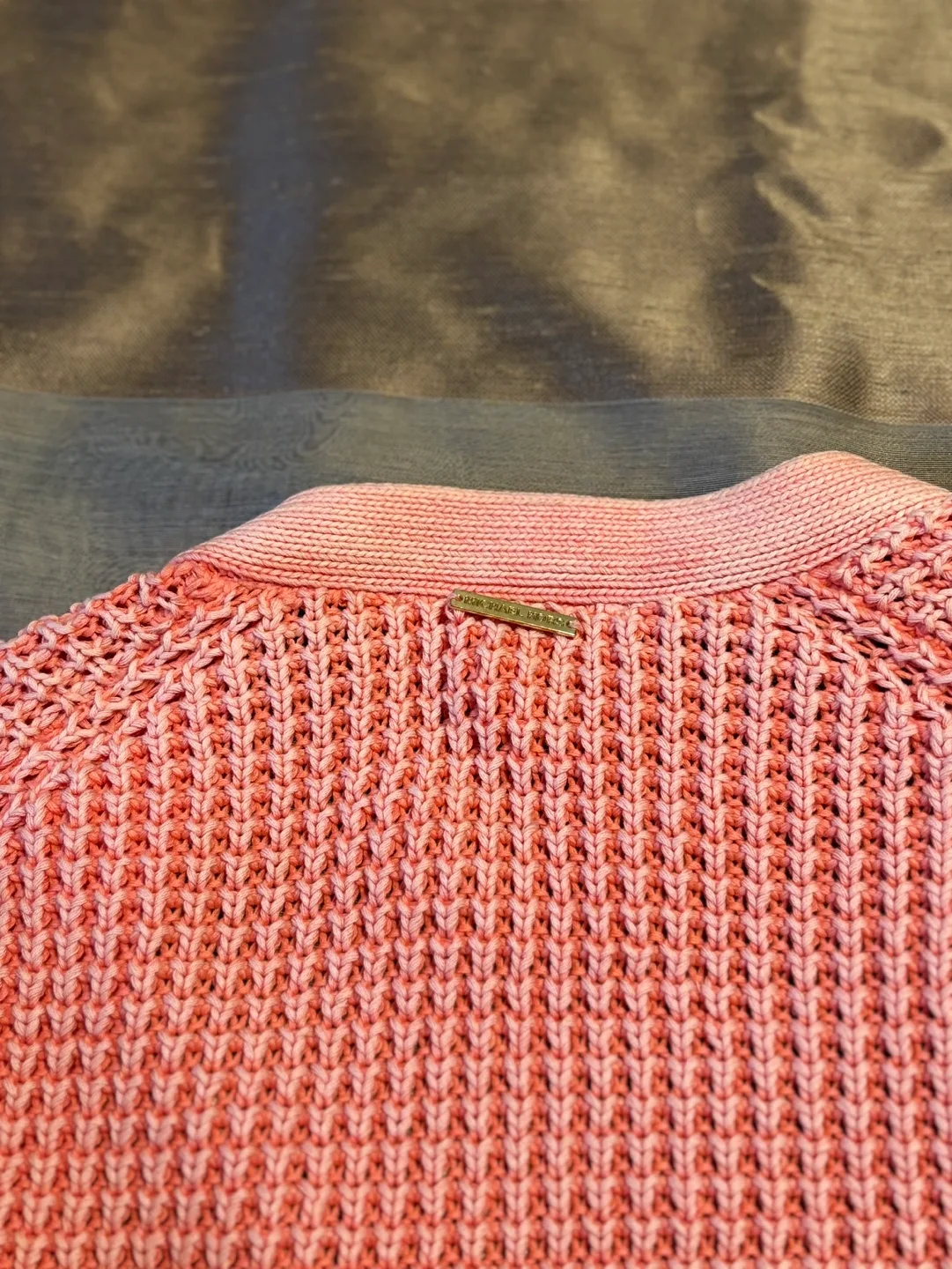 Pink Michael Kors Knit Cardigan XS image indicator(3)